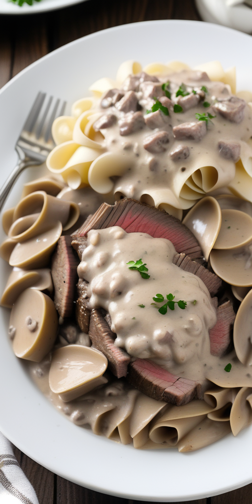 leftover prime rib beef stroganoff