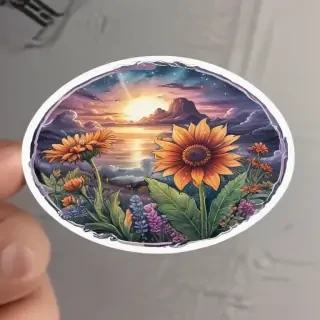stickers with transparent background