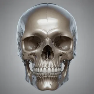 transparent skull png