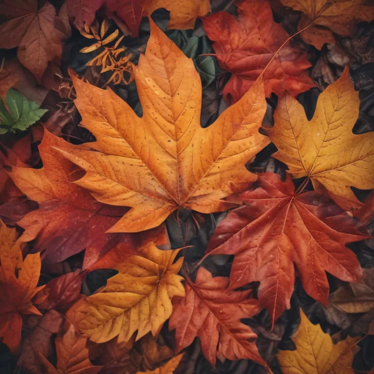 autumn leaves iphone wallpaper
