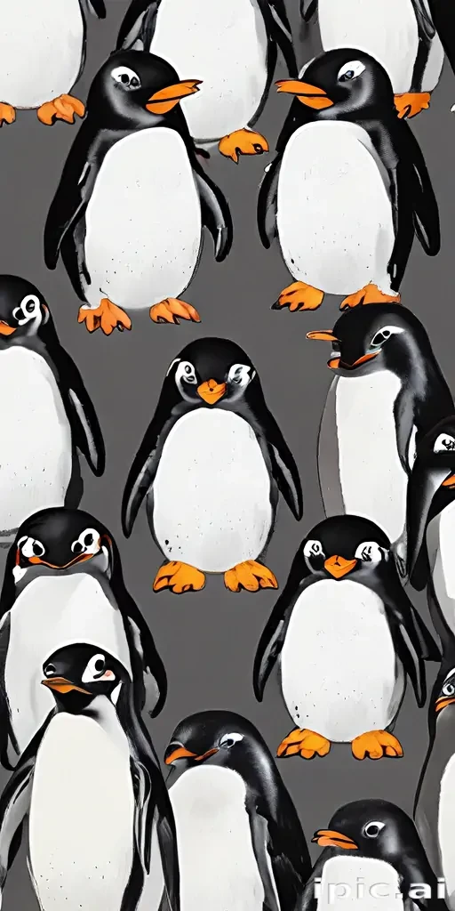 penguins background