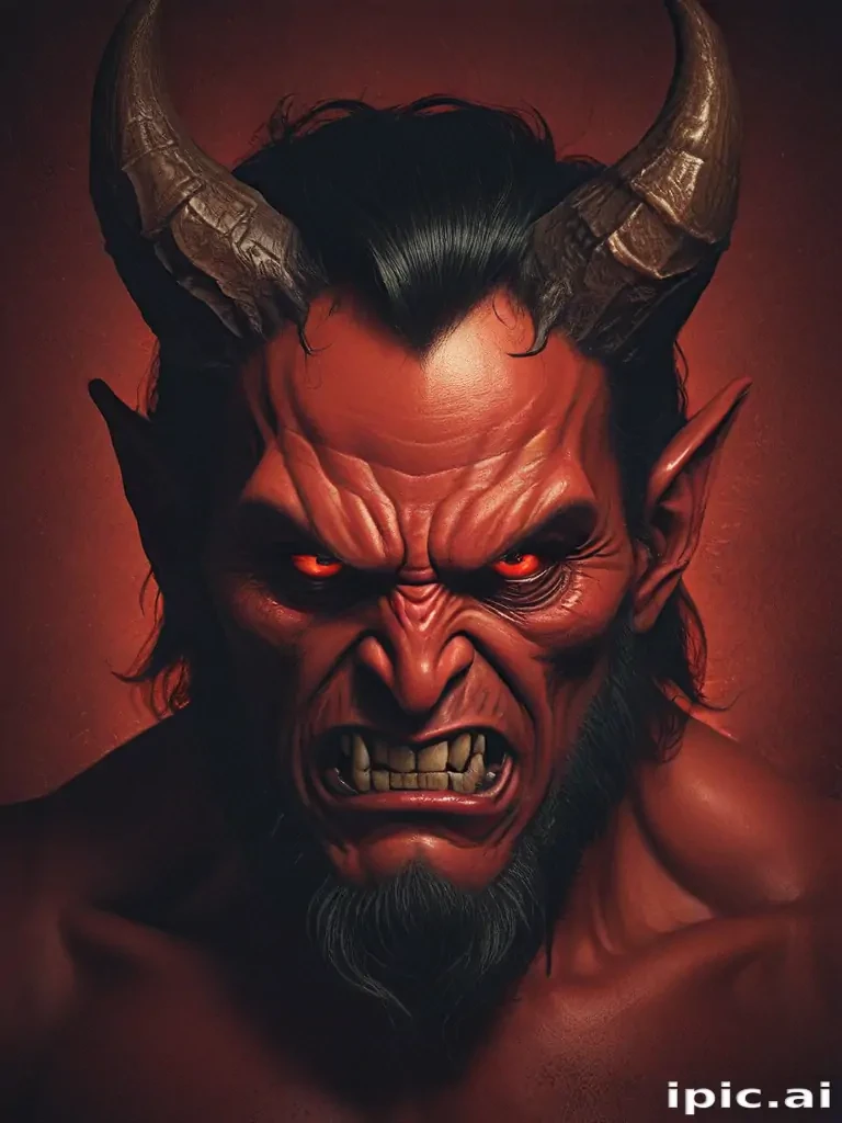 wallpaper of the devil