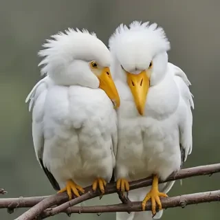 preening