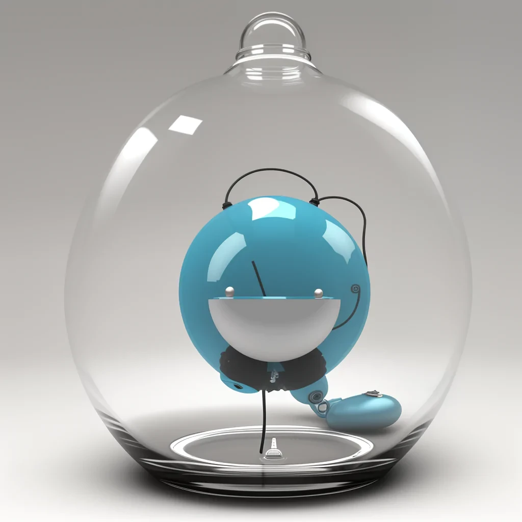 transparent bomb