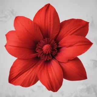 red flower png