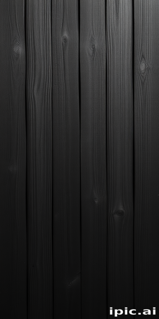 black wood background