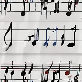 music note transparent background
