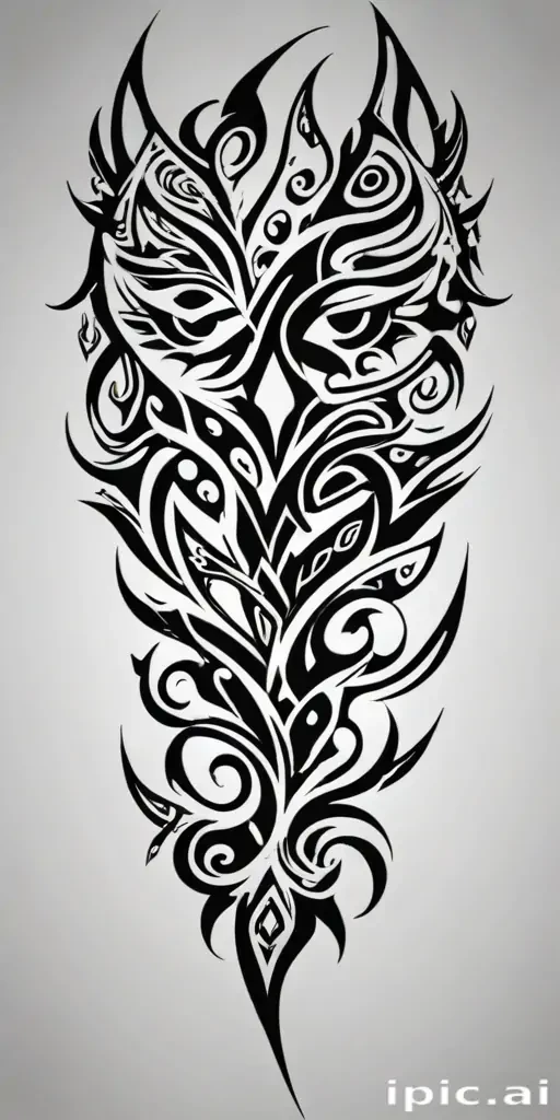 tribal tattoo png