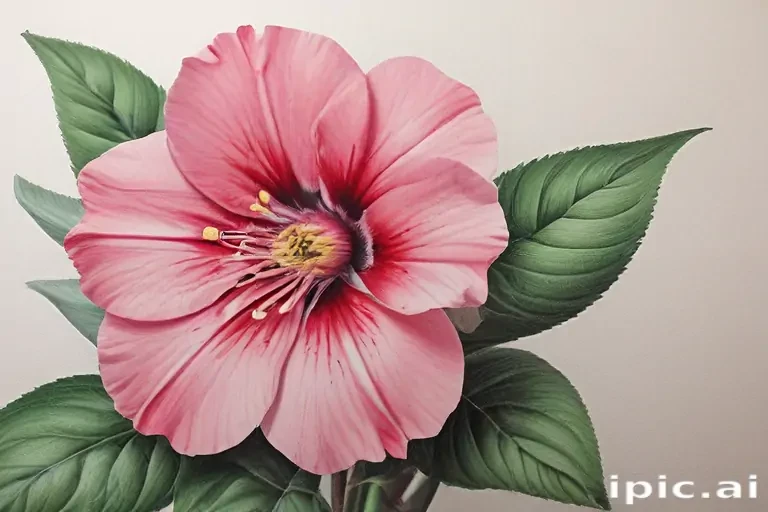 flower pencil drawing