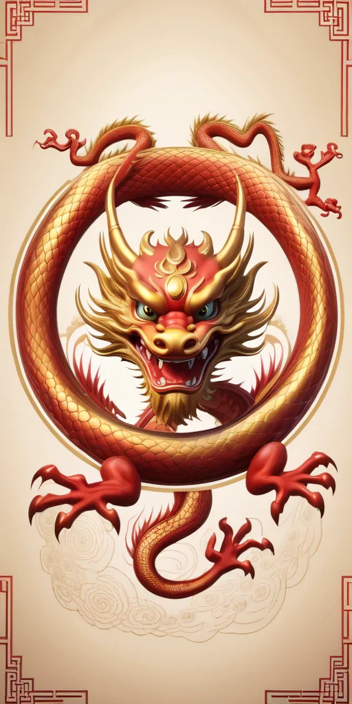 chinese dragon background