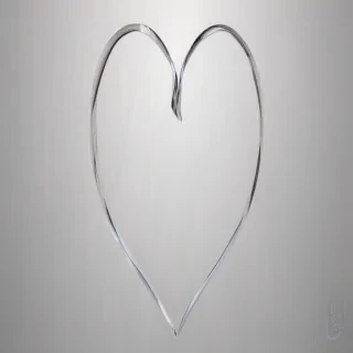 heart outline transparent
