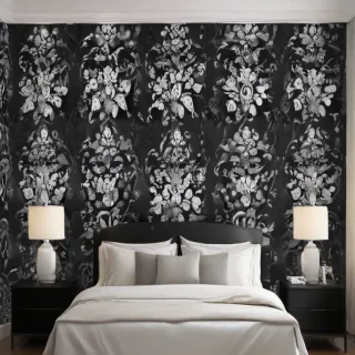 black with white pattern