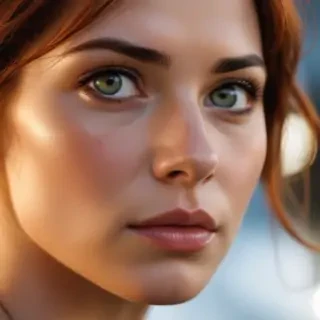staring