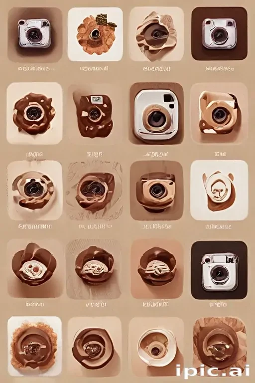 aesthetics brown instagram highlight icons