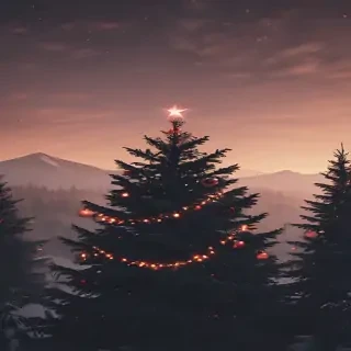 aesthetic christmas iphone wallpaper
