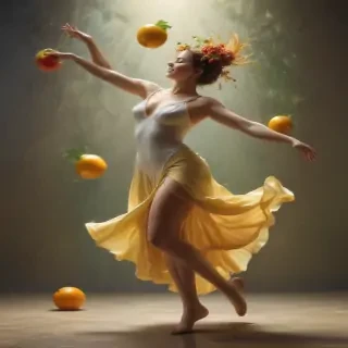 dancing fruit