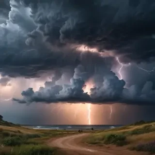 thunderstorm wallpaper