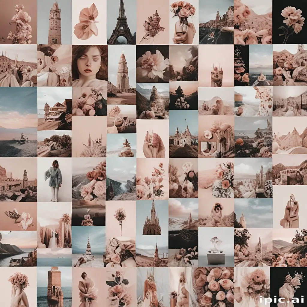 collage wallpapers aesthetic