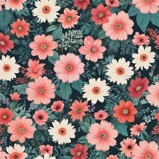 floral computer background