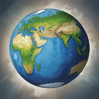 earth cartoon photo