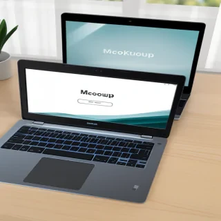 free laptop mockup