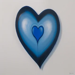 blue heart