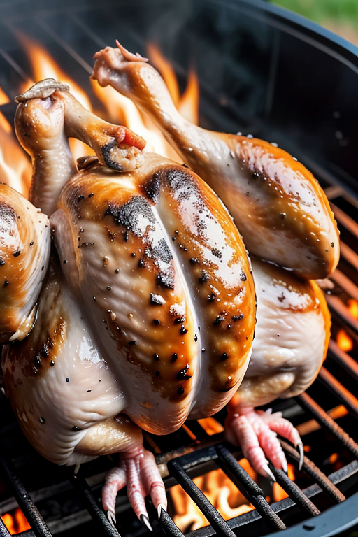 beer can chicken on a pellet grill