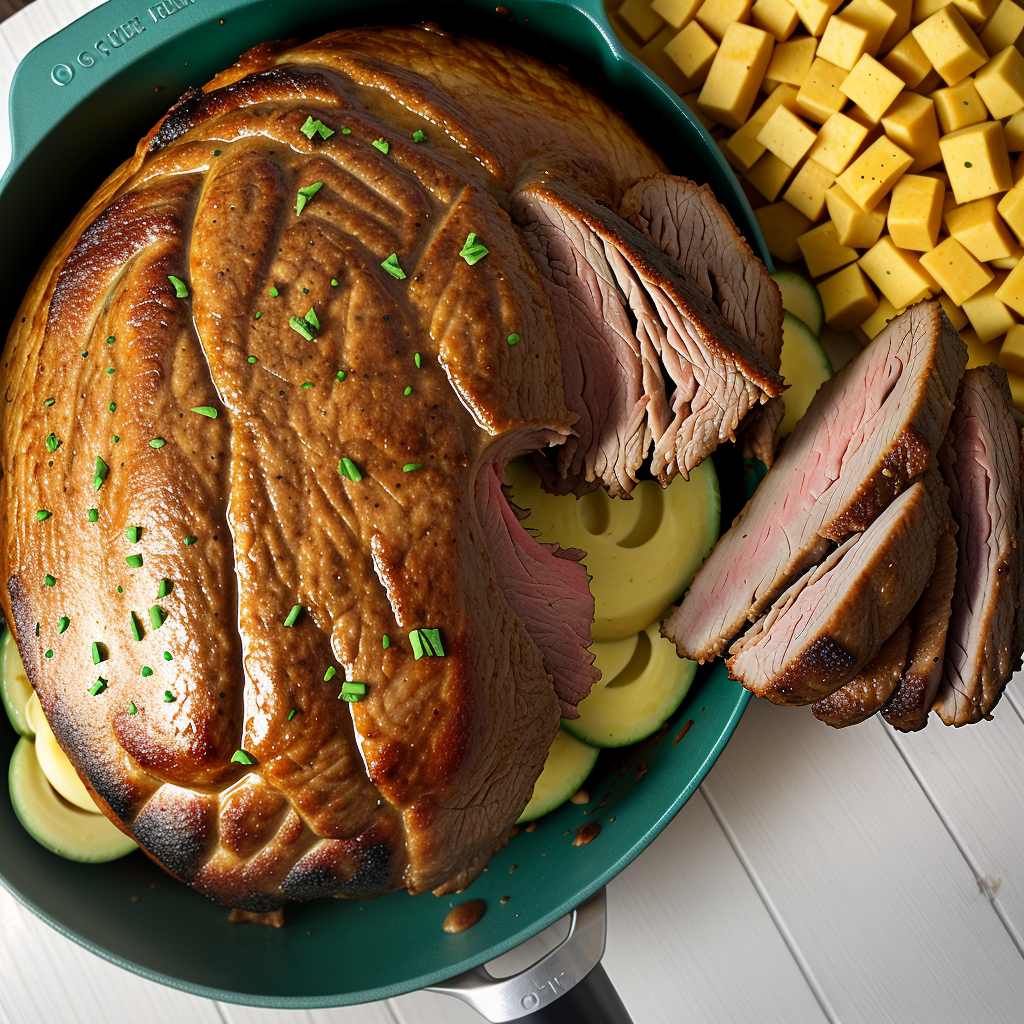 big green egg chuck roast