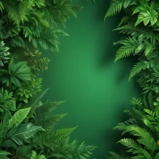green aesthetic background