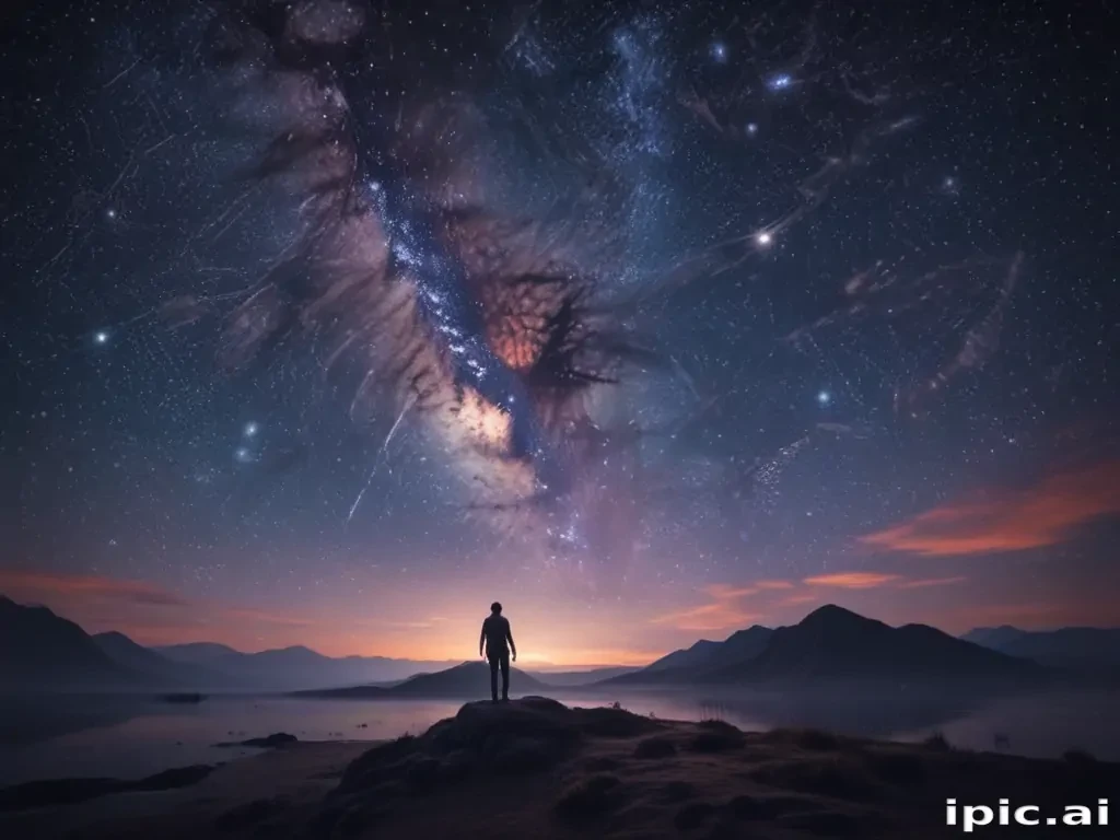 starry background aesthetic