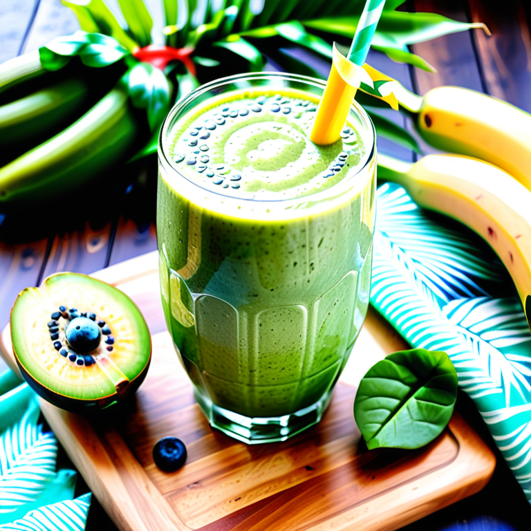 island green smoothie recipe tropical smoothie