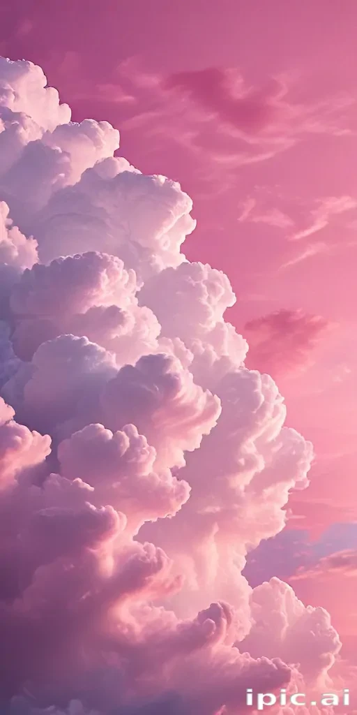 pink clouds wallpaper