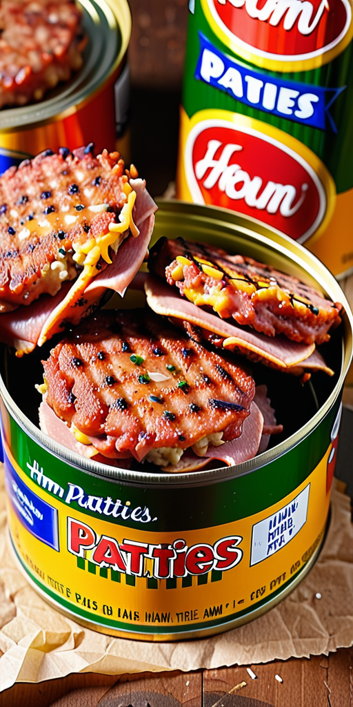 ham patties in a can