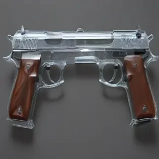 transparent guns