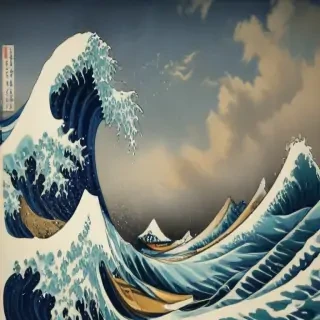 the great wave off kanagawa