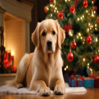 christmas dog pics