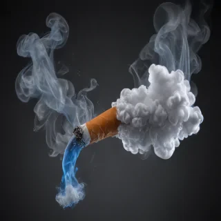 smoking transparent background