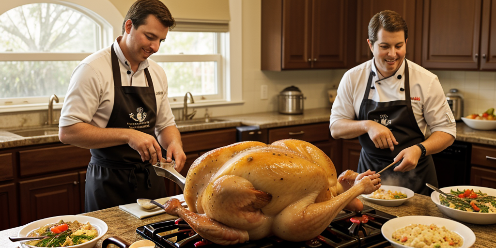 cooking time for a turkey in a big easy
