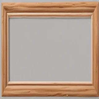 wooden picture frame png