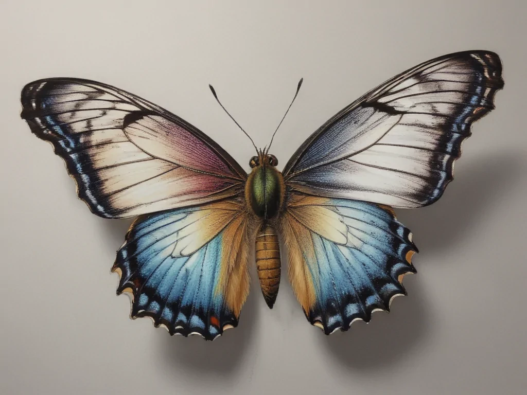 drawing pic of butterfly