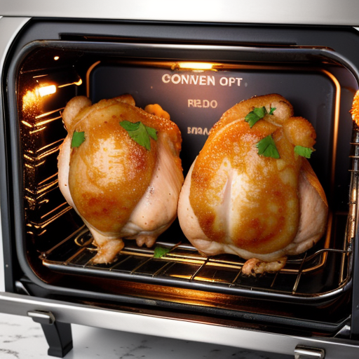 chicken thighs in convection oven