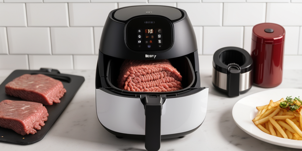 how long to cook ground beef in air fryer