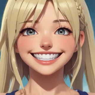 anime smile gif