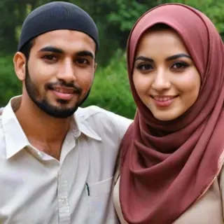 muslim couple