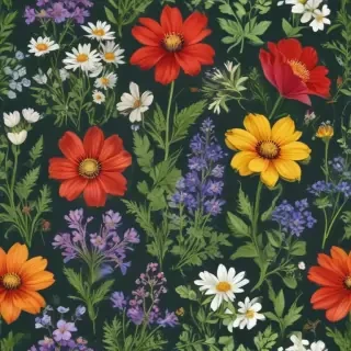 free wildflower clipart