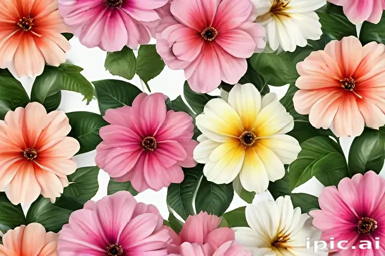 realistic flowers png