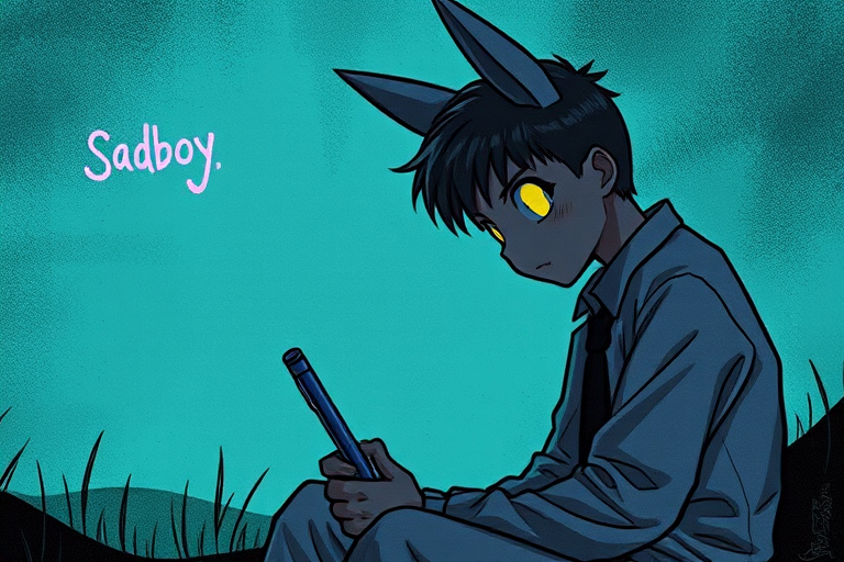 sadboy wallpaper