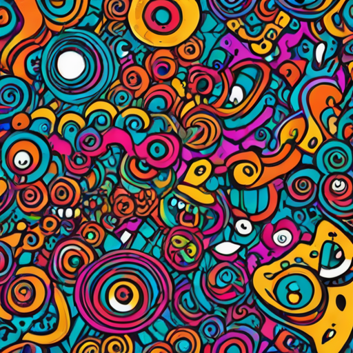 crazy background