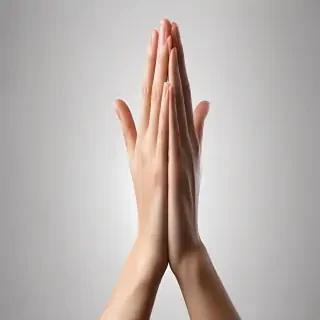 pray hands png