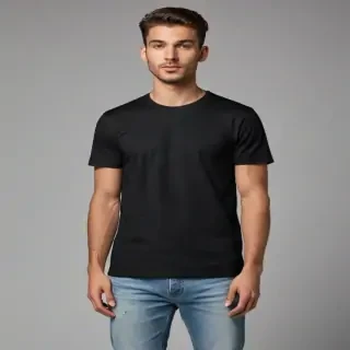 black tee png